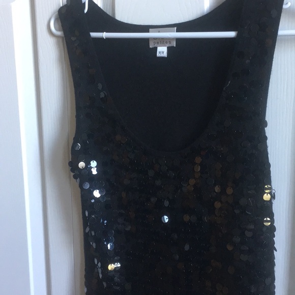 Black sequinned top - Picture 2 of 4